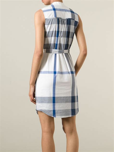 burberry wool shirt dress|Burberry brit sleeveless print dress.